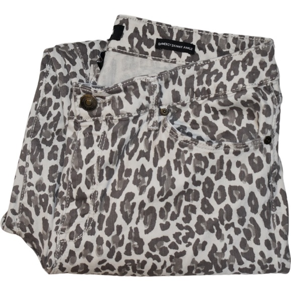 Woman’s Nine West slim fit Printed Gramercy Ankle Jeans size 12 - Picture 11 of 16